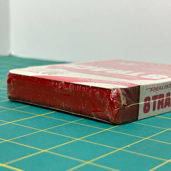 Sealed Vintage Realistic 8 Track blank tape 80 minutes Radio Shack NOS imperfect - Picture 6 of 7
